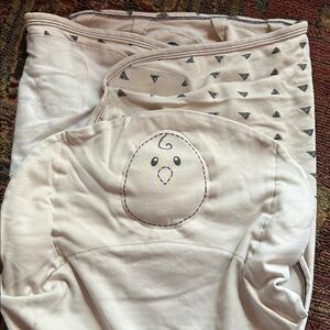 Nested bean sleep sack with weighted Cute Chick Design